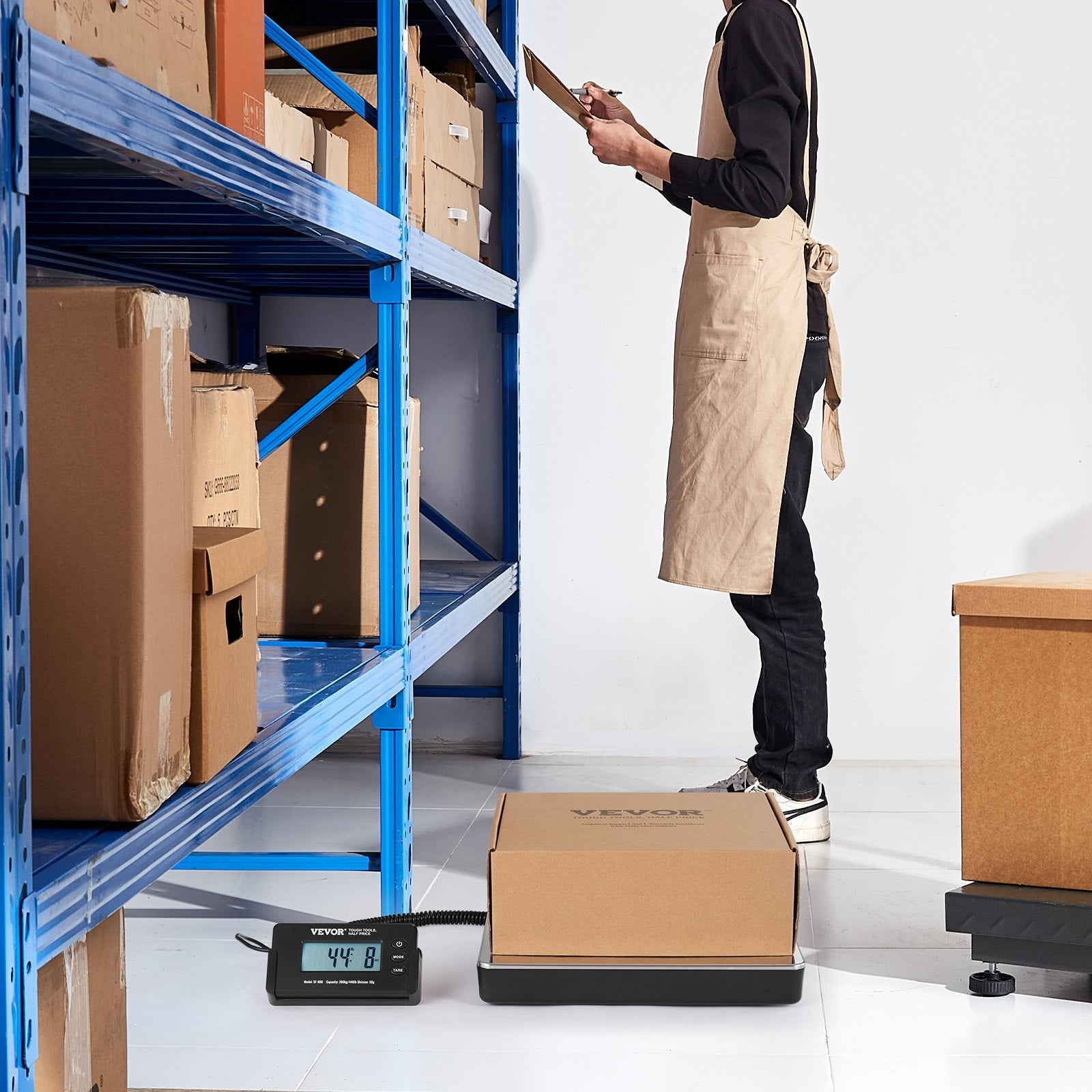 Digital Luggage Scale - 440 lbs Capacity with LCD Display