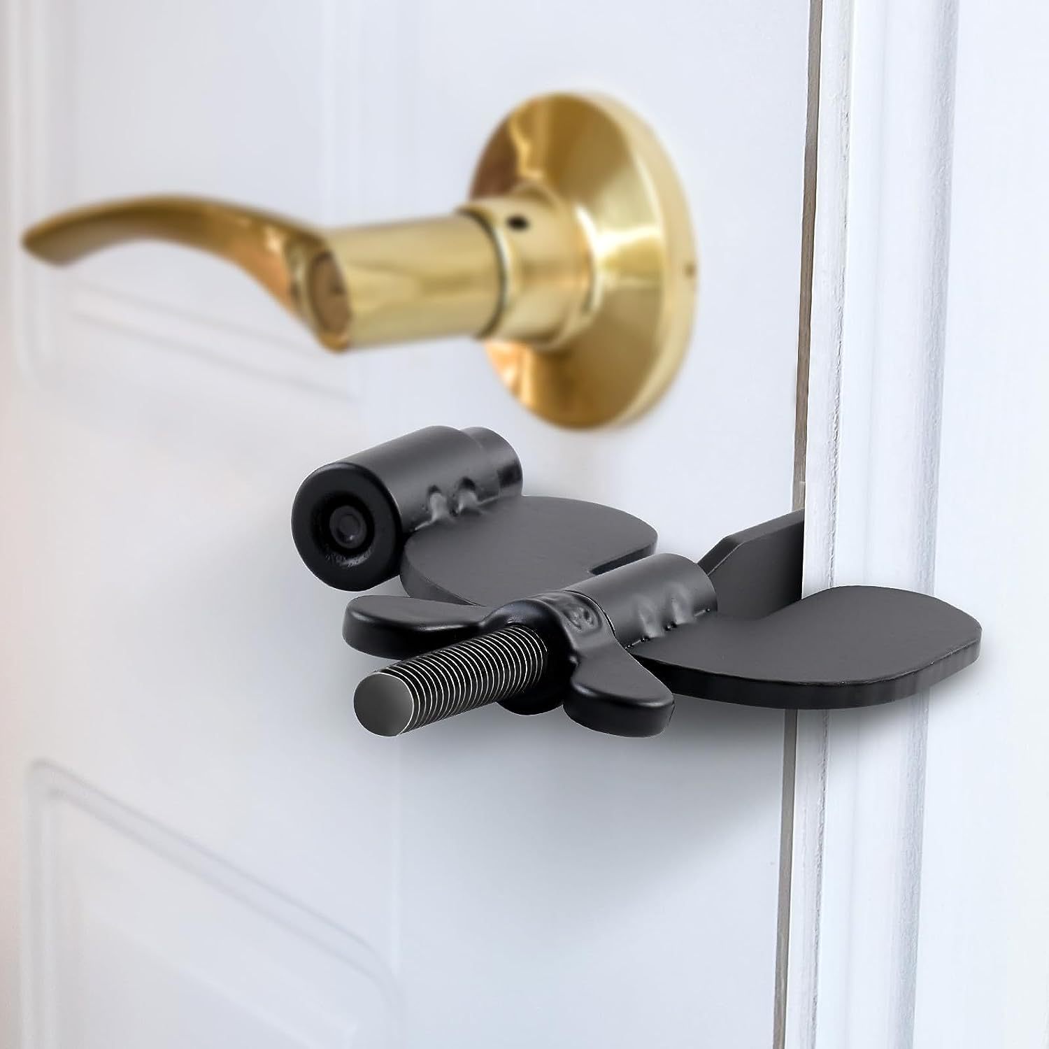 Portable Door Lock Stopper - Travel Security for Hotels & Airbnbs