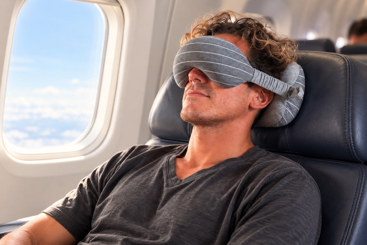 2-in-1 Travel Neck Pillow & Eye Mask