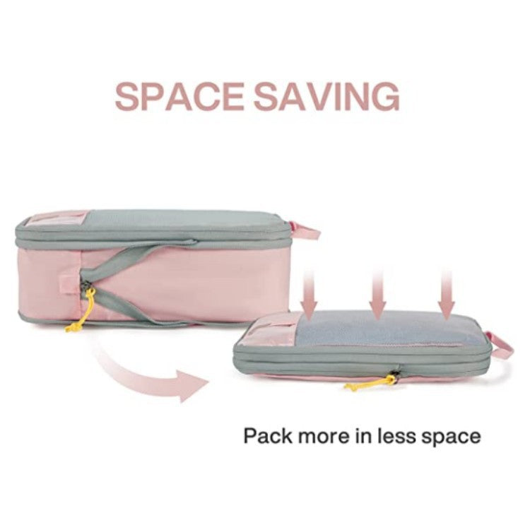 Retractable Compression Packing Cube - Space-Saving Travel Organizer