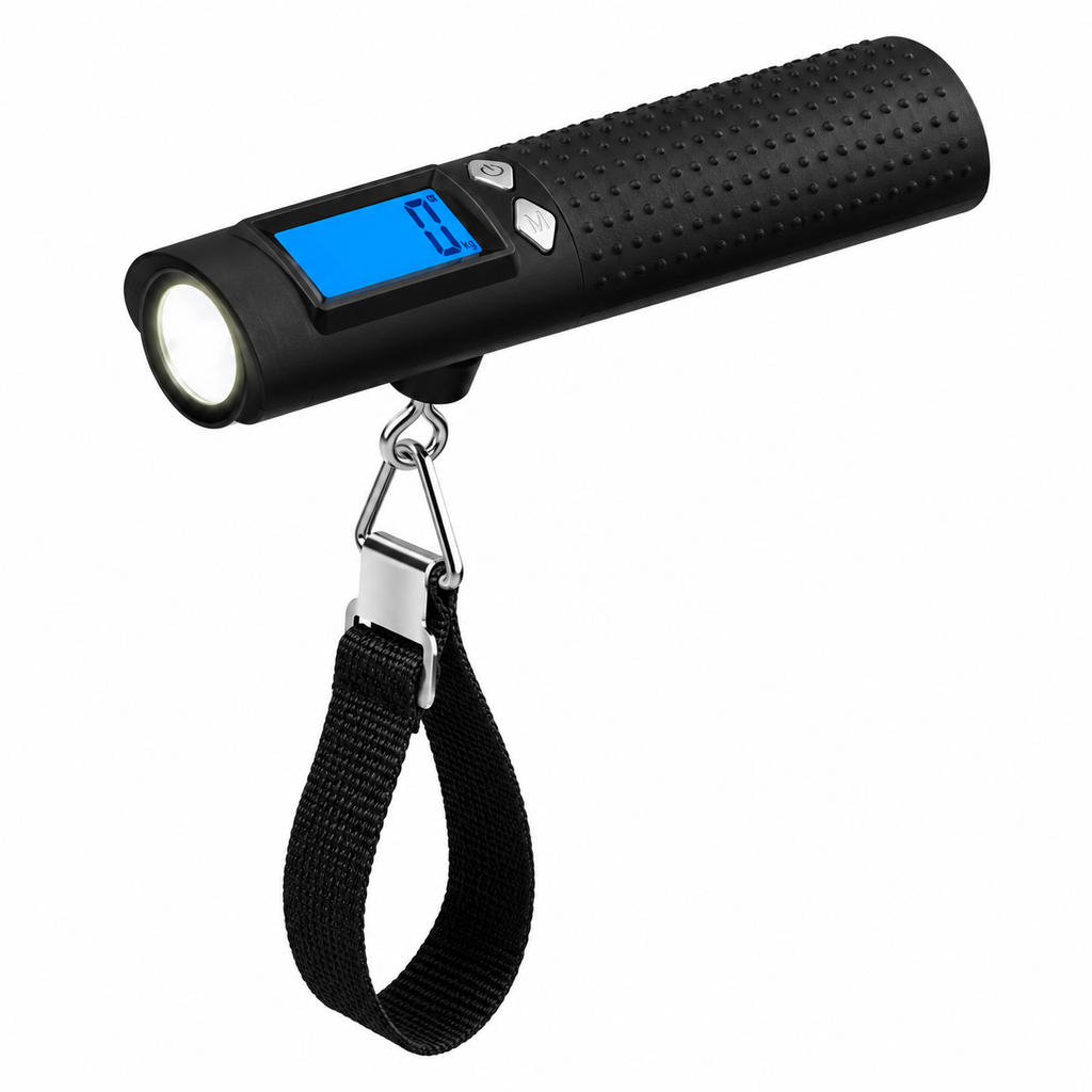 Travel Luggage Scale with Power Bank & Light