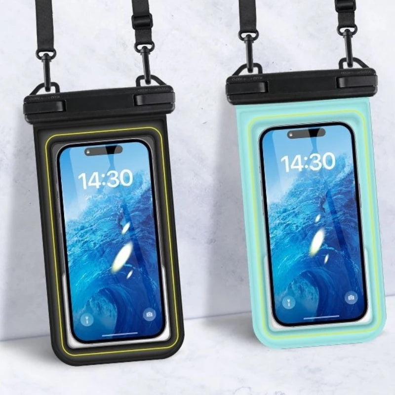 Floating Waterproof Phone Pouch with Lanyard
