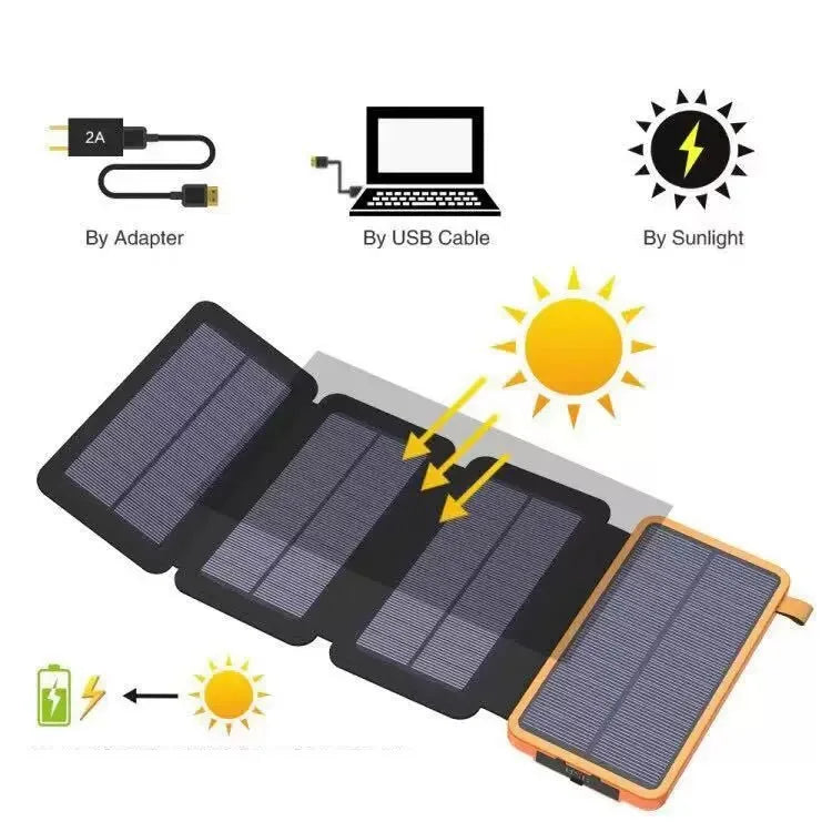 High-Capacity Solar Power Bank