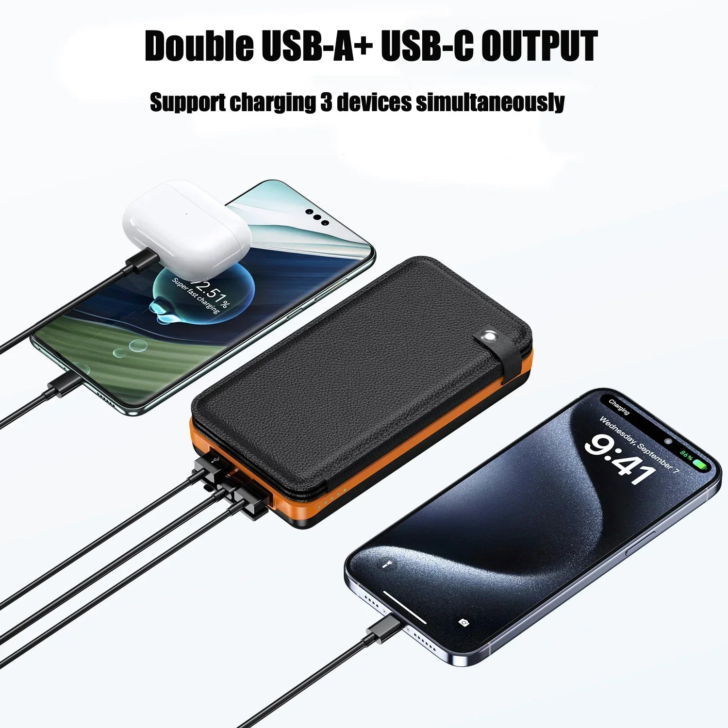 High-Capacity Solar Power Bank
