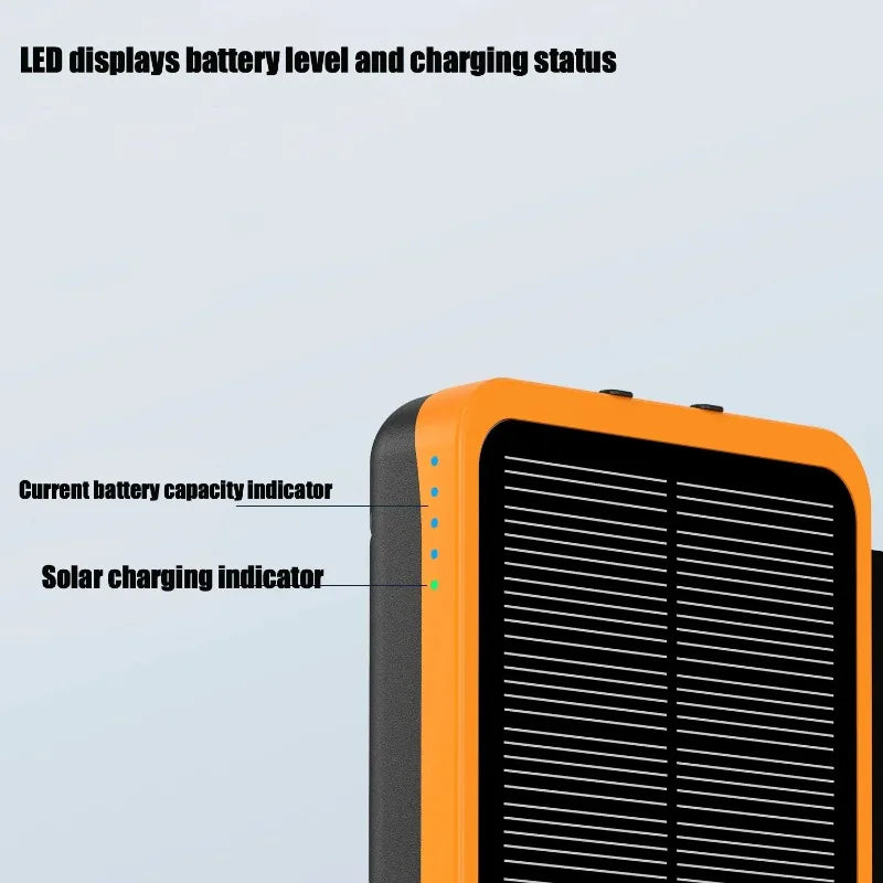 High-Capacity Solar Power Bank