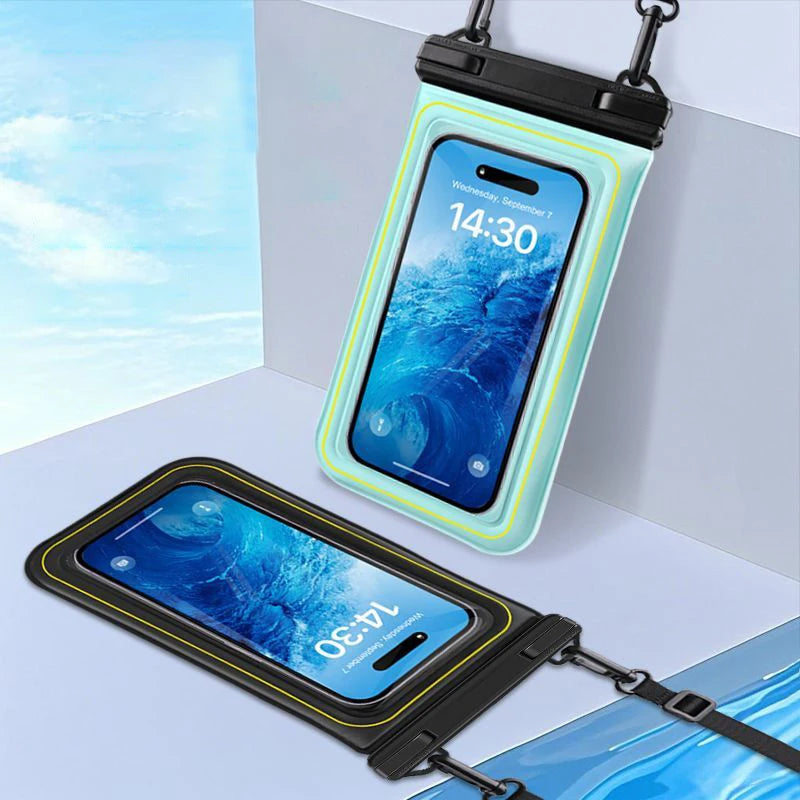 Floating Waterproof Phone Pouch with Lanyard