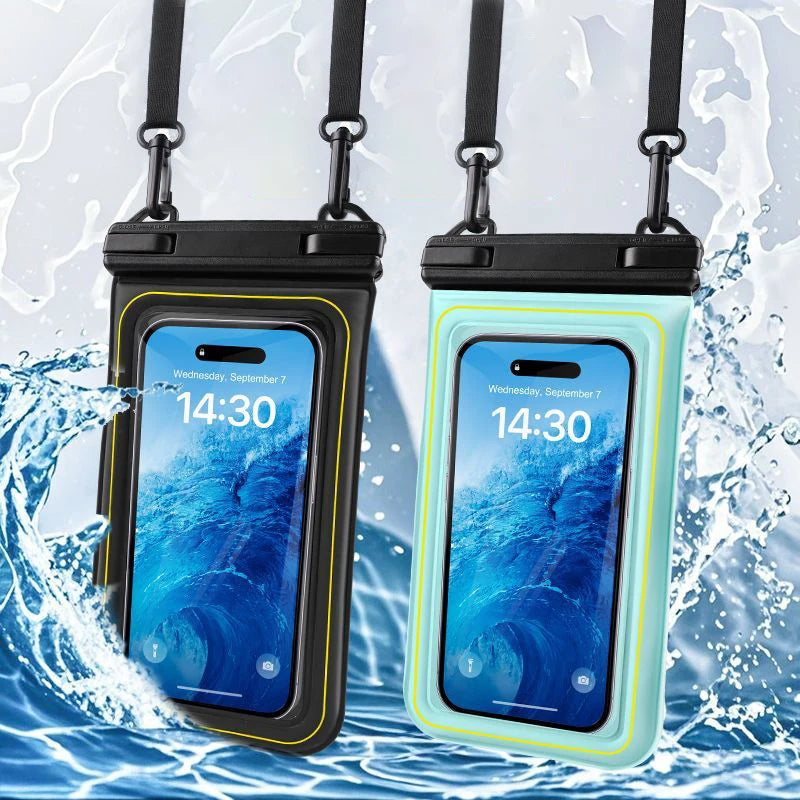Floating Waterproof Phone Pouch with Lanyard