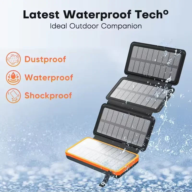 High-Capacity Solar Power Bank