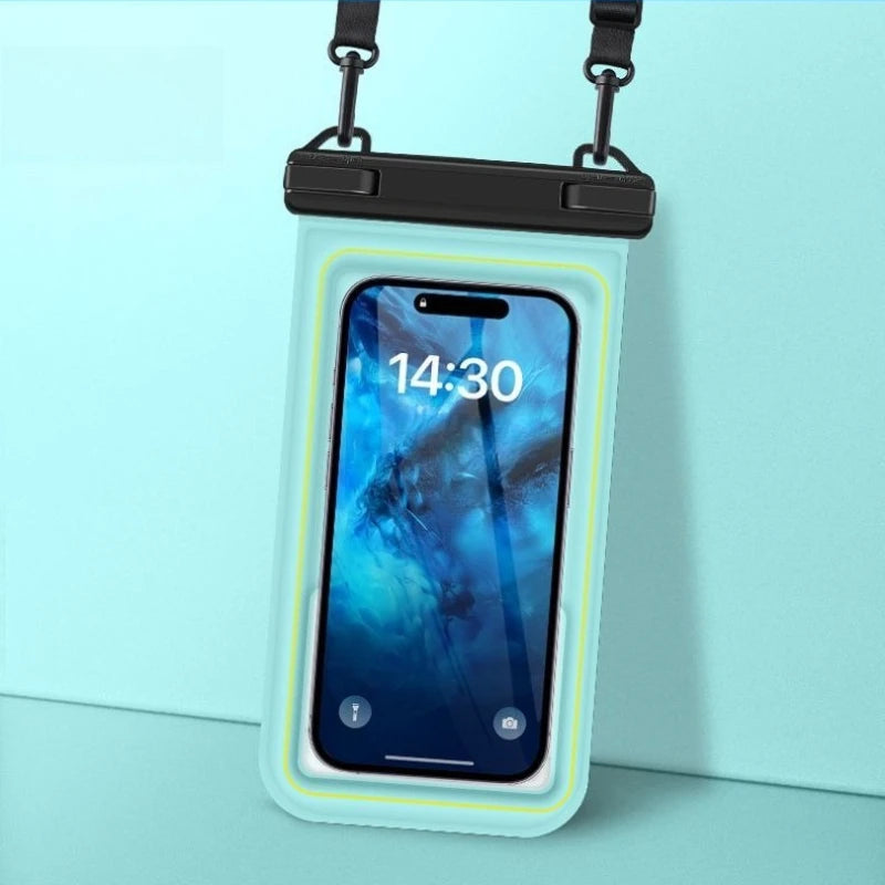 Floating Waterproof Phone Pouch with Lanyard