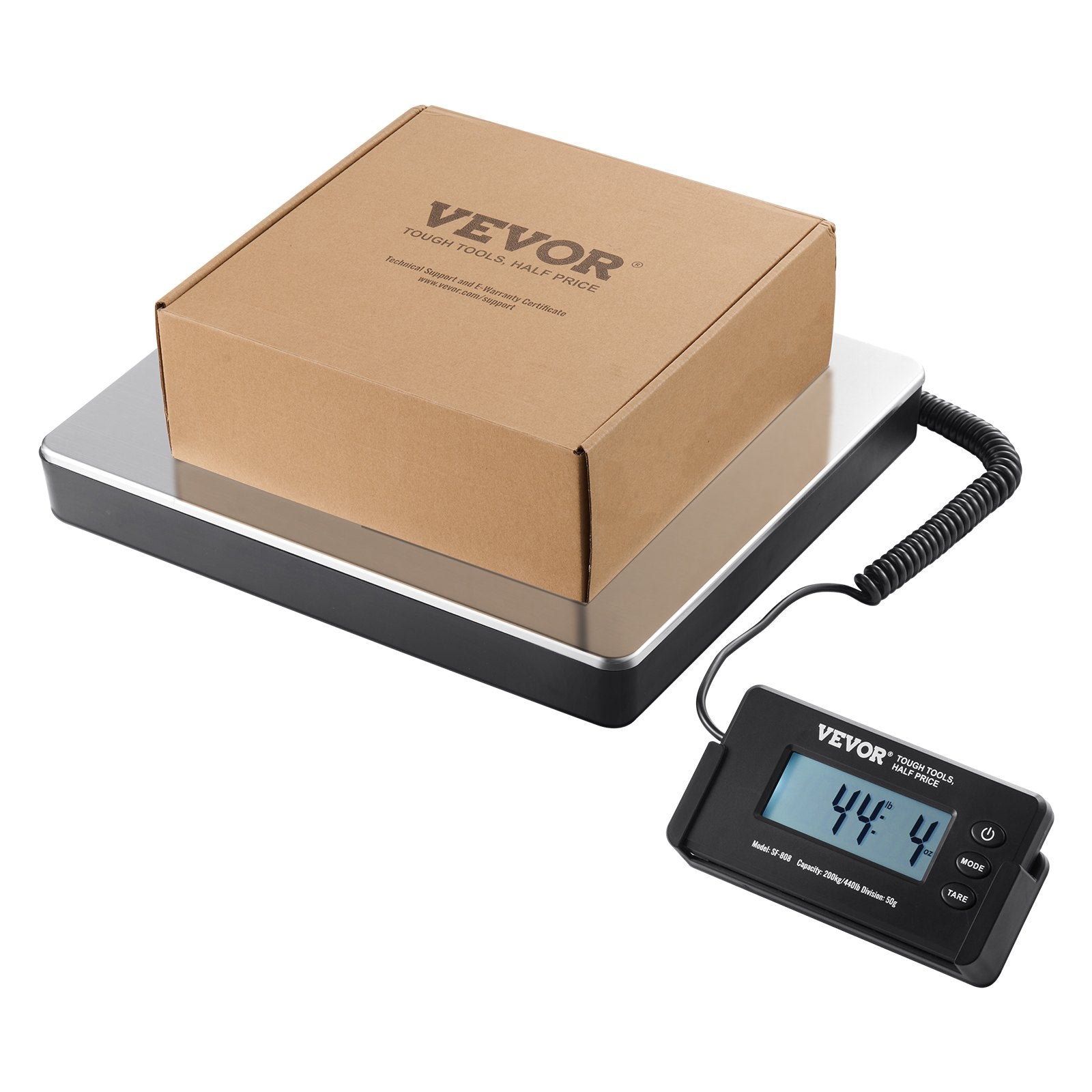 Digital Luggage Scale - 440 lbs Capacity with LCD Display