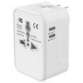 Universal Travel Adapter - All-in-One Worldwide Plug with USB-C & 3 USB Ports